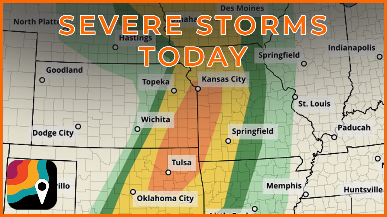 Severe storms, tornado risk Saturday