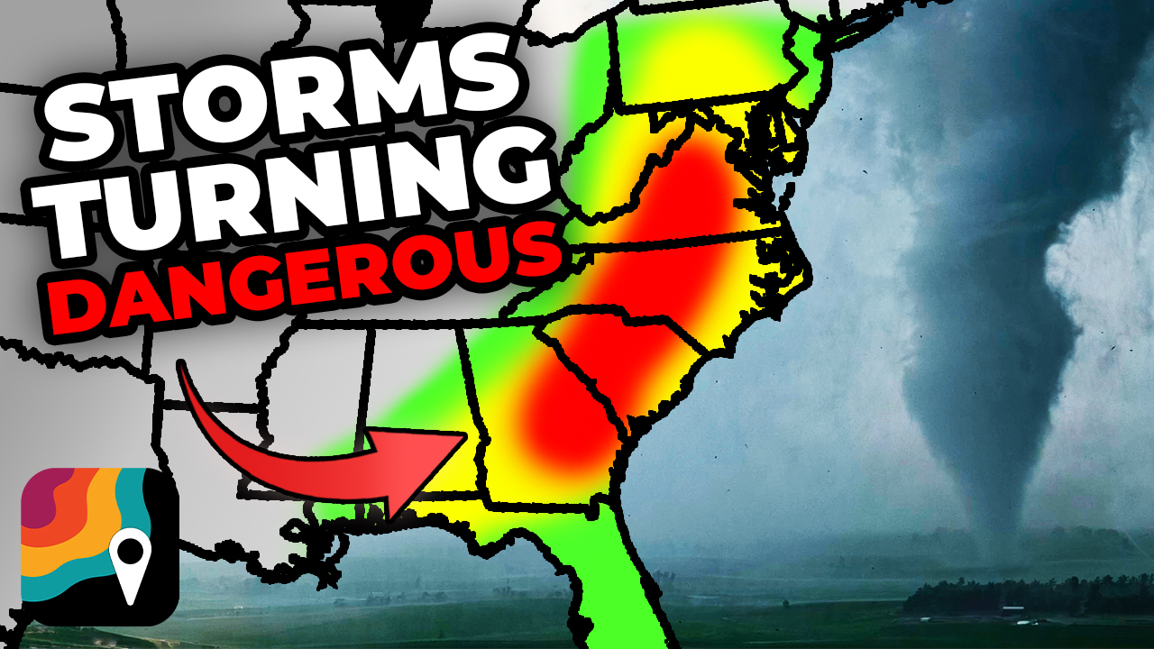 Dangerous Storms Could Bring Tornadoes to the East Coast